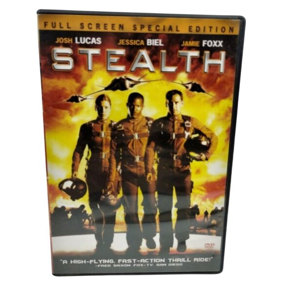 Stealth Action Adventure Two Disc Full Screen Edition Jamie Foxx Jessica Biel - Picture 2 of 4